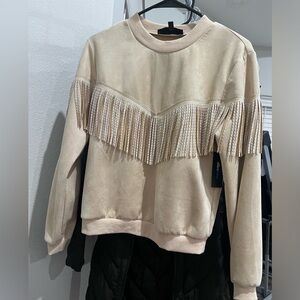 Fringe Sweater NWT